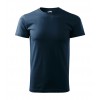 Unisex marškinėliai MALFINI Heavy New 137 Navy blue, 200g/m2