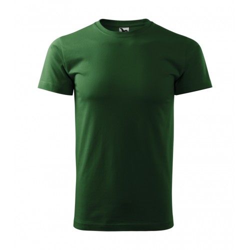 Unisex marškinėliai MALFINI Heavy New 137 Bottle green, 200g/m2