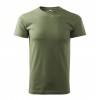 Unisex marškinėliai MALFINI Heavy New 137 Khaki, 200g/m2