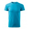 Unisex marškinėliai MALFINI Heavy New 137 Blue atoll, 200g/m2