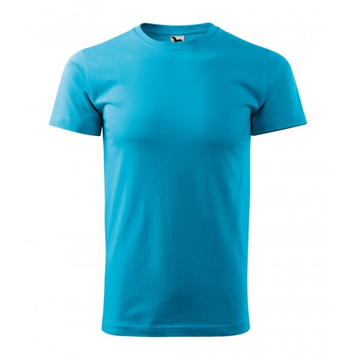 Unisex marškinėliai MALFINI Heavy New 137 Blue atoll, 200g/m2