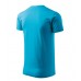 Unisex marškinėliai MALFINI Heavy New 137 Blue atoll, 200g/m2