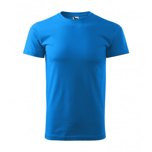 Unisex marškinėliai MALFINI Heavy New 137 Snorkel blue, 200g/m2