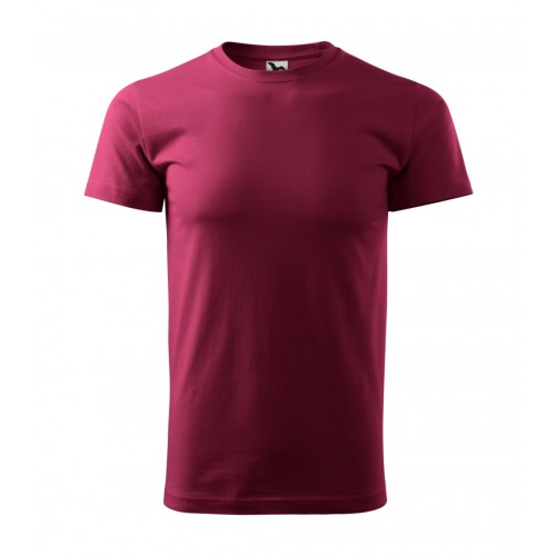 Unisex marškinėliai MALFINI Heavy New 137 Garnet, 200g/m2
