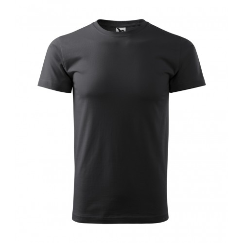 Unisex marškinėliai MALFINI Heavy New 137 Ebony gray, 200g/m2
