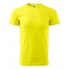 Unisex marškinėliai MALFINI Heavy New 137 Lemon, 200g/m2