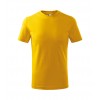 Vaikiški Marškinėliai MALFINI Basic 138 Yellow 160g/m2