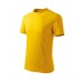 Vaikiški Marškinėliai MALFINI Basic 138 Yellow 160g/m2