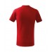 Vaikiški Marškinėliai MALFINI Basic 138 Red 160g/m2
