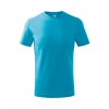 Vaikiški Marškinėliai MALFINI Basic 138 Blue atoll 160g/m2