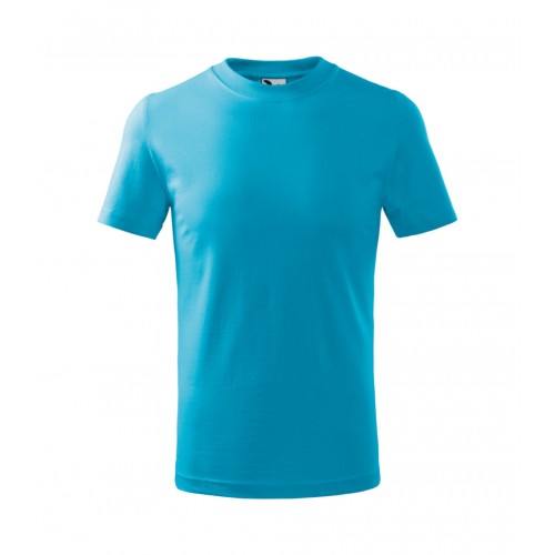 Vaikiški Marškinėliai MALFINI Basic 138 Blue atoll 160g/m2