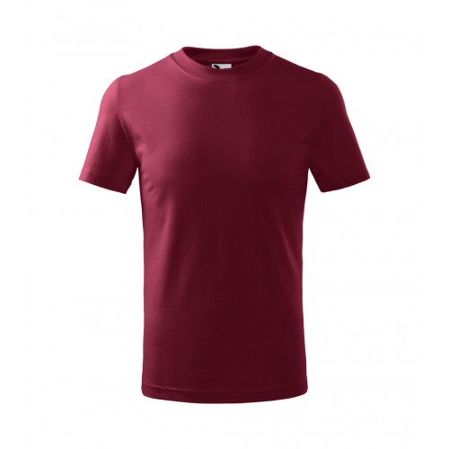 Vaikiški Marškinėliai MALFINI Basic 138 Garnet 160g/m2