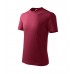 Vaikiški Marškinėliai MALFINI Basic 138 Garnet 160g/m2