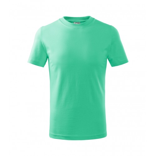 Vaikiški Marškinėliai MALFINI Basic 138 Mint 160g/m2