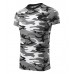 Marškinėliai Unisex MALFINI Camouflage 144 Camouflage gray 160 g/m²