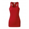 Moteriški Marškinėliai MALFINI Racer Red, 130 g/m²