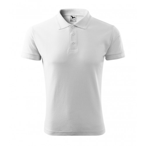 Marškinėliai Polo Pique Vyriški white