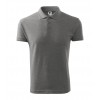 Vyriški Polo Marškinėliai PIQUE Dark gray melange, 200 g/m²