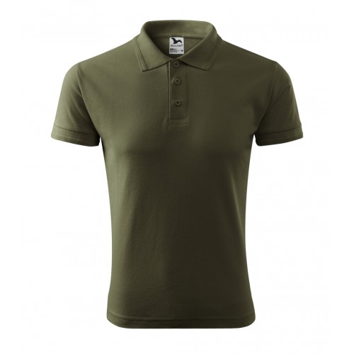 Vyriški Polo Marškinėliai PIQUE Military, 200 g/m²