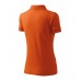 Moteriški Polo Marškinėliai MALFINI Pique Polo, Orange