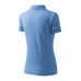 Moteriški Polo Marškinėliai MALFINI Pique Polo, Sky Blue