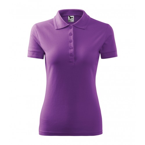 Moteriški Polo Marškinėliai MALFINI Pique Polo, Violetinė