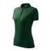 Moteriški Polo Marškinėliai MALFINI Pique Polo, Dark green