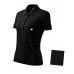 Moteriški Polo Marškinėliai MALFINI Cotton Black, 170 g/m²