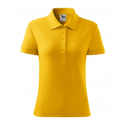 Moteriški Polo Marškinėliai MALFINI Cotton Yellow, 170 g/m²