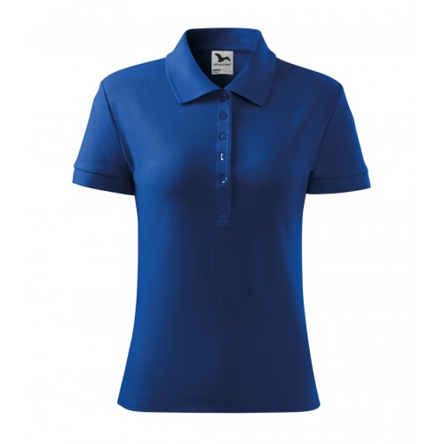 Moteriški Polo Marškinėliai MALFINI Cotton Royal blue, 170 g/m²