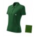 Moteriški Polo Marškinėliai MALFINI Cotton Bottle green, 170 g/m²