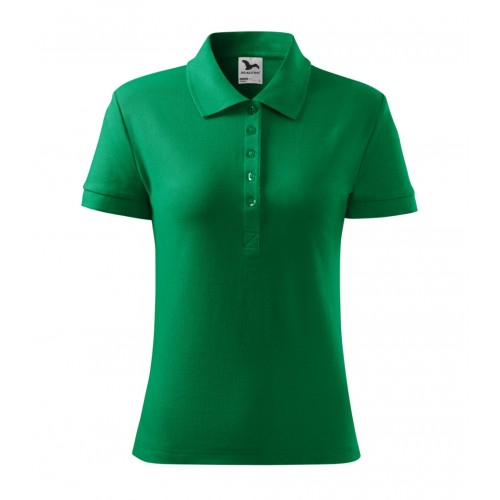 Moteriški Polo Marškinėliai MALFINI Cotton Kelly green, 170 g/m²