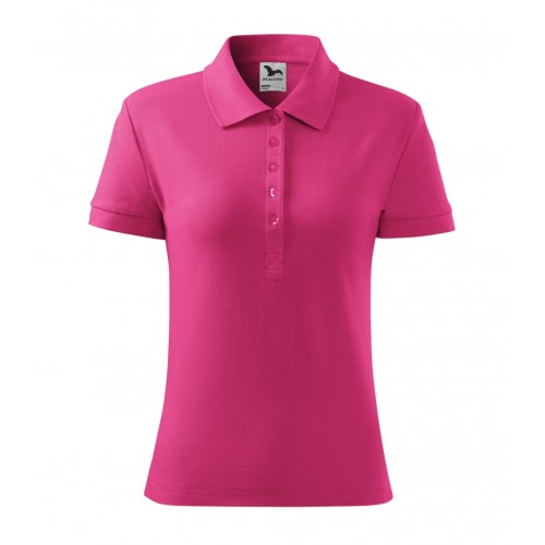 Moteriški Polo Marškinėliai MALFINI Cotton Magenta, 170 g/m²