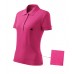 Moteriški Polo Marškinėliai MALFINI Cotton Magenta, 170 g/m²