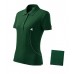 Moteriški Polo Marškinėliai MALFINI Cotton Dark green, 170 g/m²