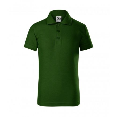 Vaikiški Polo Marškinėliai MALFINI Pique Polo, Bottle green