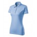 Moteriški polo marškinėliai Single J. 223 | dangaus mėlyna