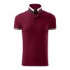Vyriški Polo Marškinėliai MALFINI Collar Up Garnet 215 g/m²