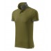 Vyriški Polo Marškinėliai MALFINI Collar Up Avocado green 215 g/m²