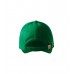 Kepurėle su snapeliu MALFINI Sandwich 6P Kelly green 340 g/m² Kepurėle su snapeliu MALFINI Sandwich 6P Kelly green 340 g/m²