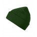 Unisex megzta kepurė MALFINI Beanie 315 bottle green – klasikinis žieminis modelis