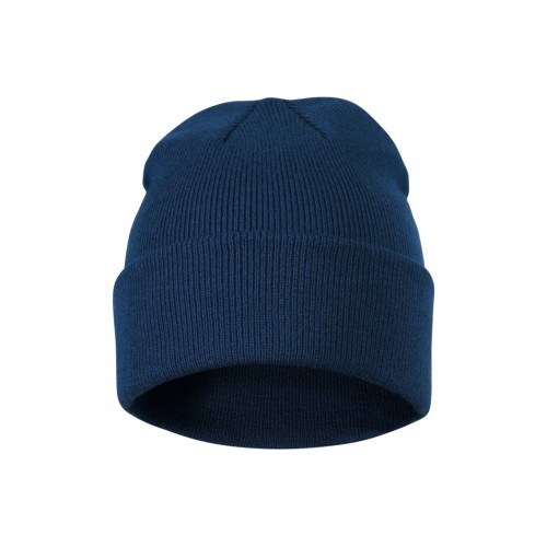 Unisex megzta kepurė MALFINI Beanie 315 midnight blue – klasikinis žieminis modelis Unisex megzta kepurė MALFINI Beanie 315 midnight blue – klasikinis žieminis modelis