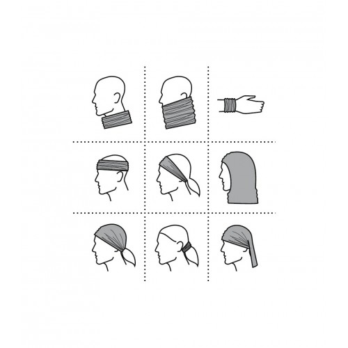 Šalikas - Movas MALFINI Twister 328, Neon Pink