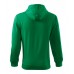 Vyriškas džemperis MALFINI Trendy Zipper 410 Kelly green, 300 g/m²