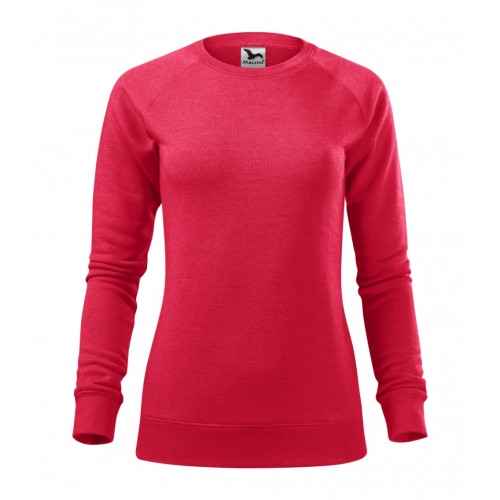 Moteriškas megztinis MALFINI Merger 416 Red melange, 280 g/m²