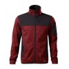 Vyriška megzto Softshell striukė RIMECK Casual 550 Knit marlboro red, 350 g/m²