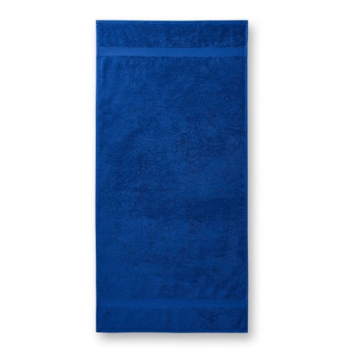 Vonios rankšluostis Malfini 903 royal blue 50x100cm. Medvilnė 450 g.m2