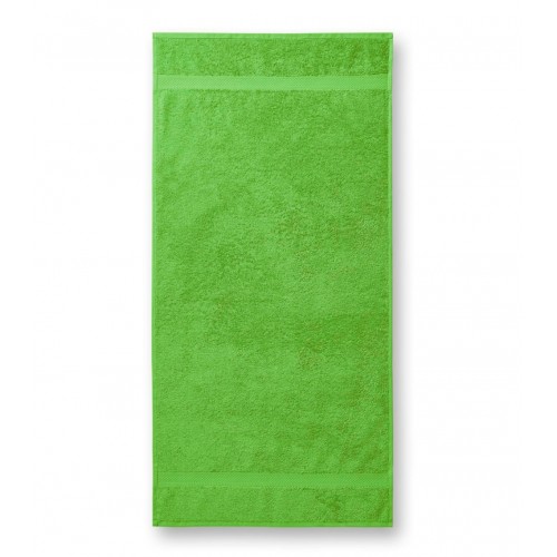 Vonios rankšluostis Malfini 905 apple green 70x140cm. Medvilnė 450 g.m2