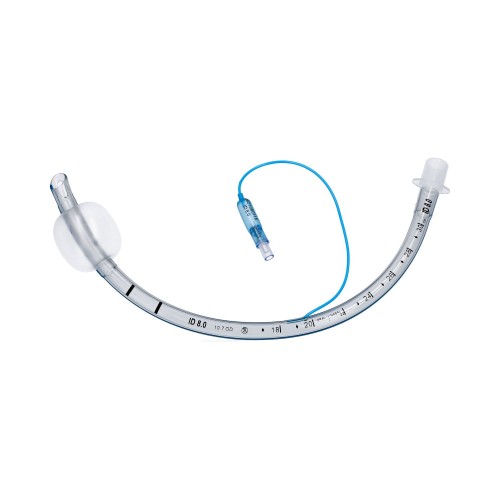 Endotrachėjinis vamzdelis su manžete, sterilus, 8,0 mm, sudėtyje yra ftalatų