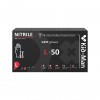 Nitrilinės pirštinės Kid-Man Black Grip N50, dydis L